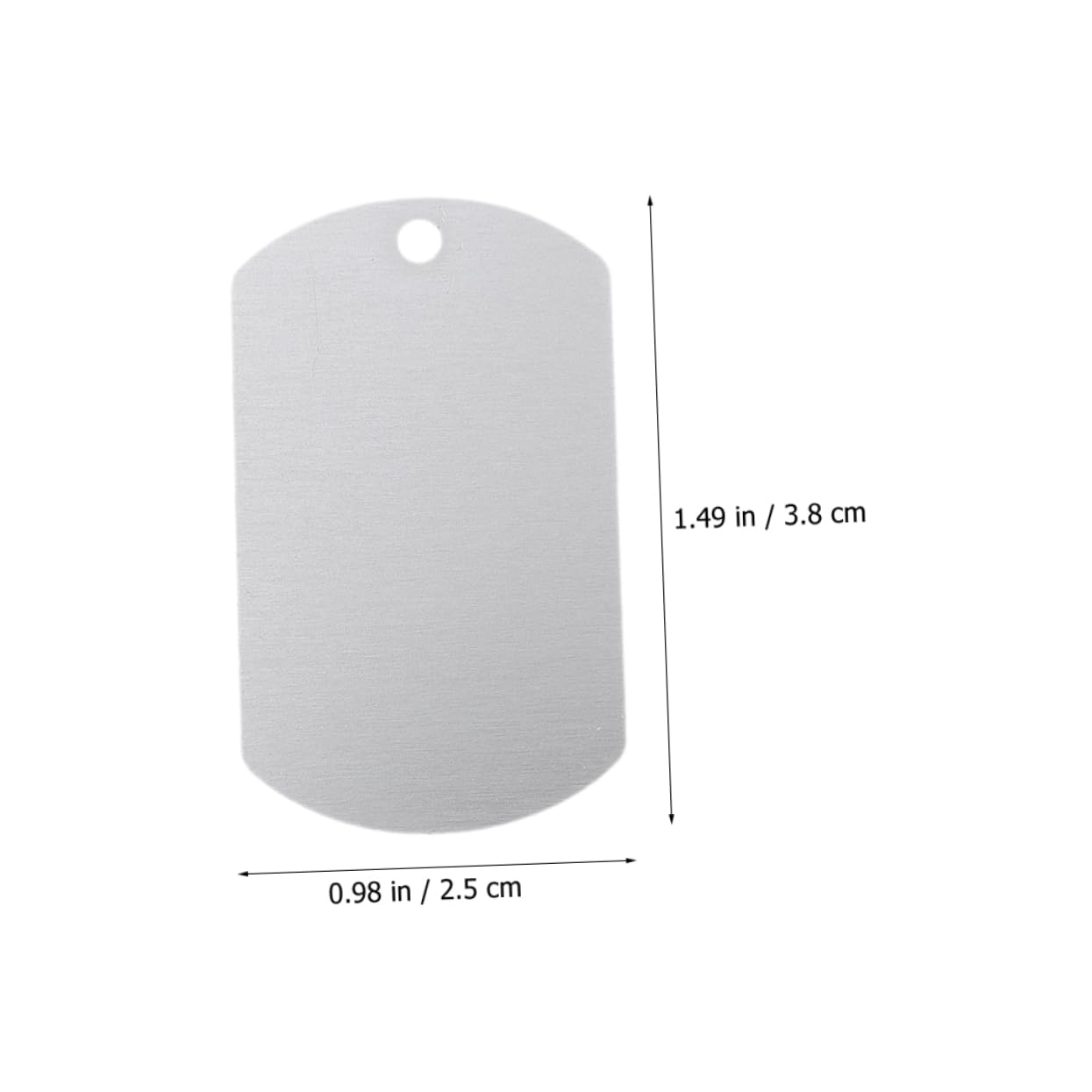 Sosoport 5 Ensembles Étiquette De Taureau en Métal Chiot Étiquette D'identification De Chien Dog Tag Étiquette d'oreille De Bétail Étiquette De Chien Personnalisée Aluminium 25 Pièces * 5