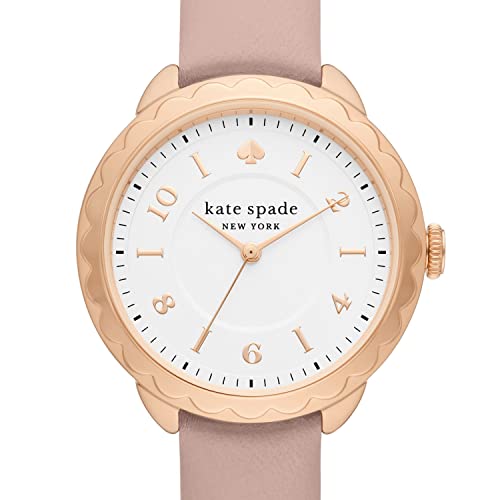 Image of Kate Spade New York Analog White Dial Women's Watch-KSW1758
