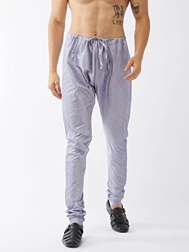 Image of Mother VM Mens Silk Blend Pyjama - Stylish Lounge Wear for Relaxation and Sleep | Regular Premium Cotton, Elastic Waist, and Classic Design for Ultimate Comfort