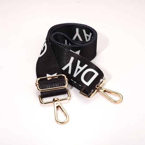 Image of Game Day Purse Strap Replacement Crossbody Wide Shoulder Strap Star Football Strap for Stadium Approved Clear Bag