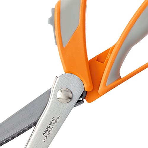 Fiskars Easy Action Pinking Shears, 10.5 Inch (191000-1001) #TOP2