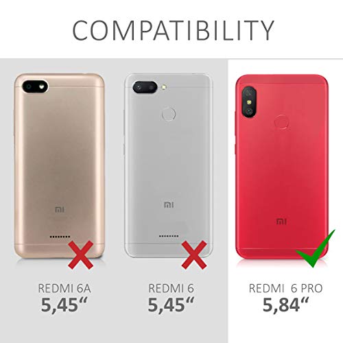 Kwmobile Custodia Compatibile con Xiaomi Redmi 6