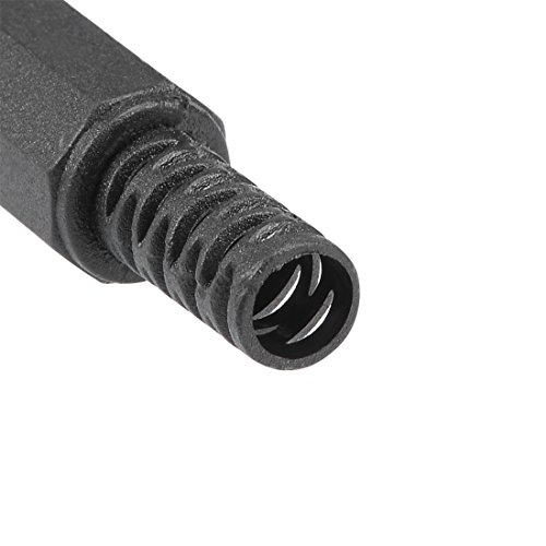 uxcell 10pcs conector hembra de alimentación DC 5.5x2.1mm miniatura 4