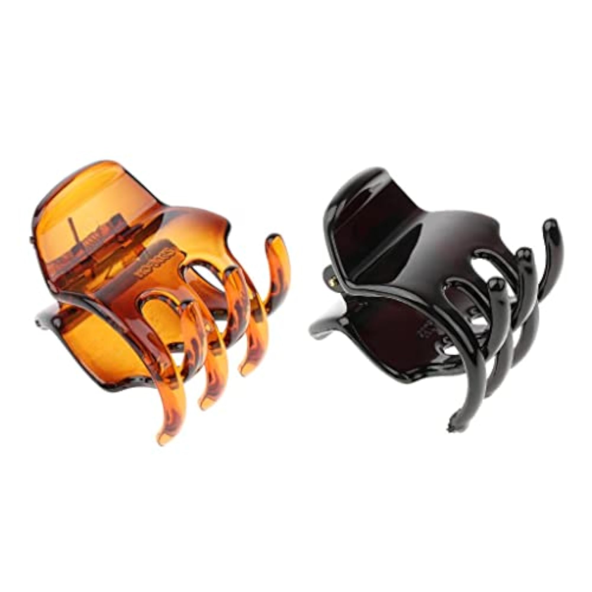 2pc Ladies Hair Claw Grip Clips