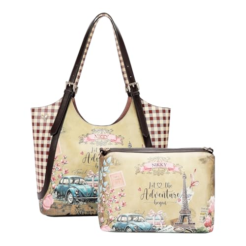 Nicole Lee Nikky Set Bolso Shopper y Estuche miniatura 1