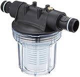 hochwertiger und robuster Filter für Hauswasserwerke und Gartenpumpne zum Schutz vor Sand und Verschmutzung.