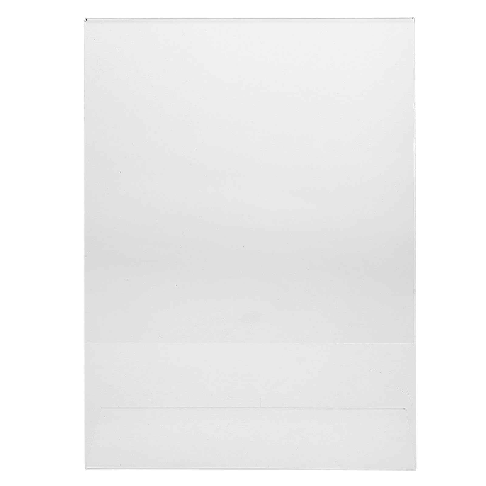 Tablero de acrílico transparente redondo COLLBATH con ángulo regulable para escritorio 8