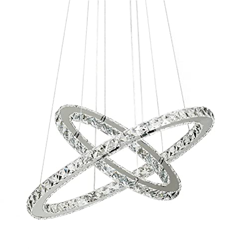 Lampe suspendue LED pour chambre à coucher romantique et douce - 7