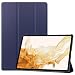 Produktbild TingYR Hülle für Samsung Galaxy Tab S8 Plus Tablethülle, WLeder, Klappständer, All-Inclusive-Schutz, Schutzhülle für Samsung Galaxy Tab S8 Plus.(Blau)