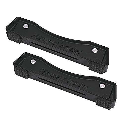 Tiertime UP Fila Premium PLA 3D Printer Filament, Low Odor, Consistent 1.75mm Diameter,1KG (500g×2 Spool), Black