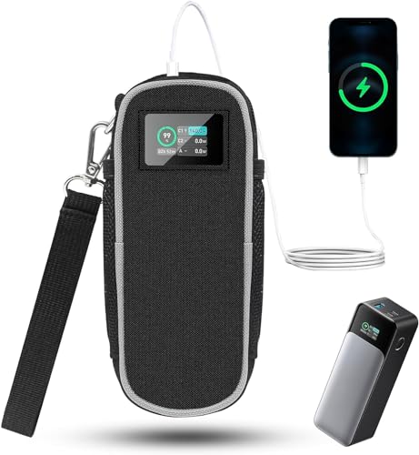 Carrying Case for Anker 737 Power Bank (PowerCore 24K), Portable Travel Storage Bag for Anker 737 24,000mAh Power Bank with Extra Mesh Pocket?power bank Protective Case, Oxford Fabric(Case Only)