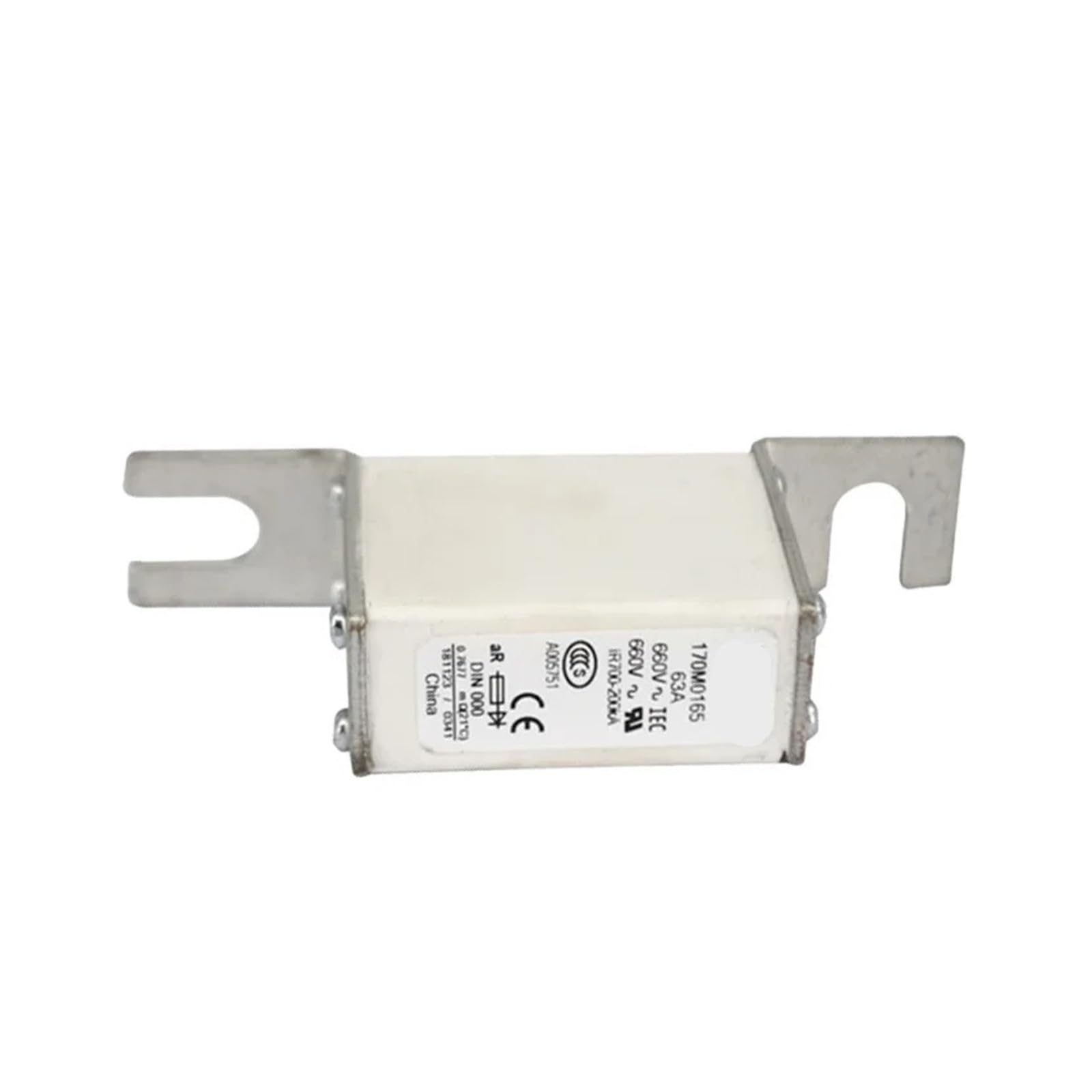 Base de fusible Rapide CC 170M0165 évite les pannes de surtension