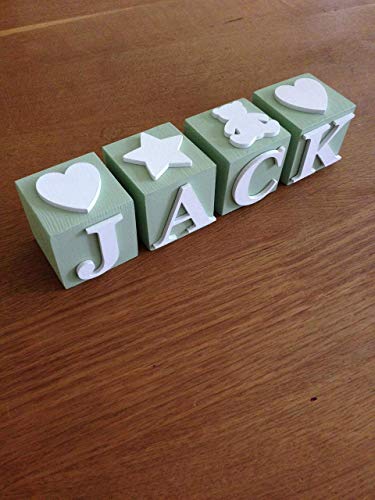 personalised baby blocks uk