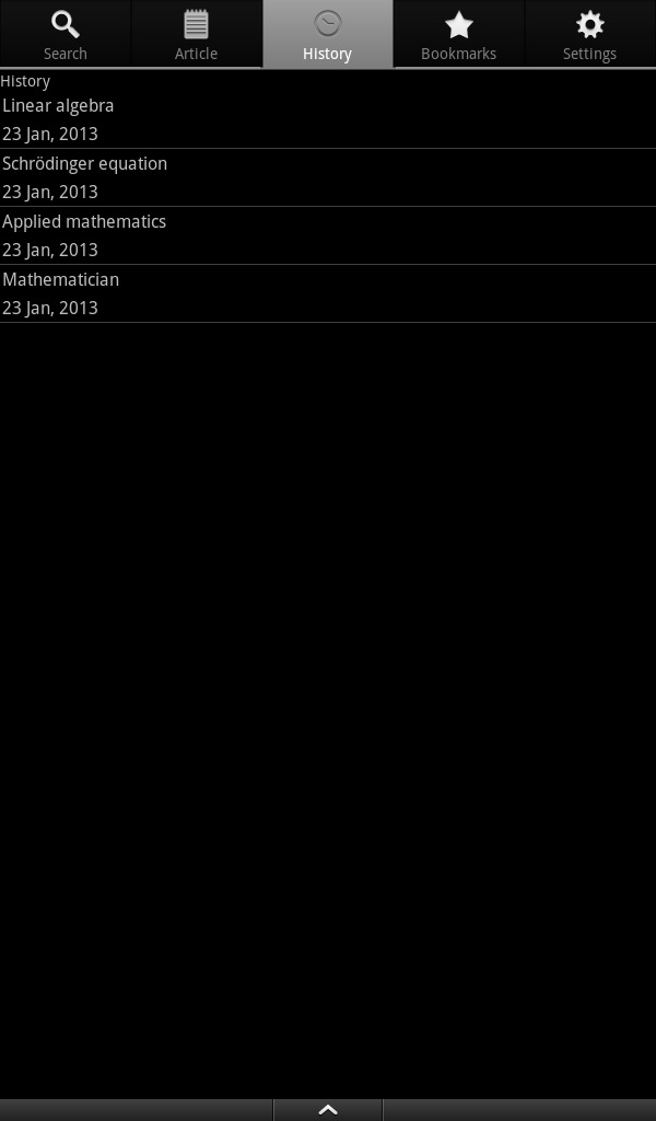Mathematics for Android