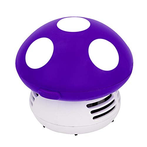 Small Vacuum Cleaner Creative Desktop Vacuum Cleaner Cartoon Mushroom Mini Keyboard Dust Collector
