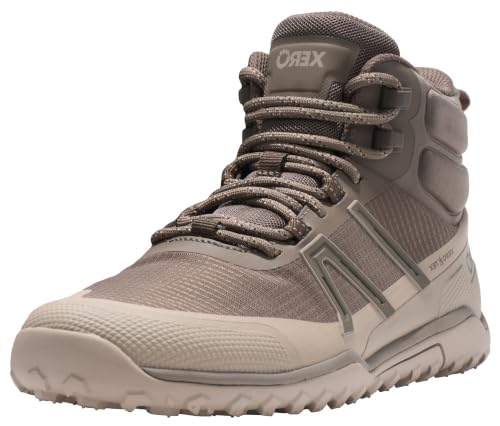 Xero Shoes Damen Scrambler Mid wasserdichte Schuhe, Morel/reines Kaschmir