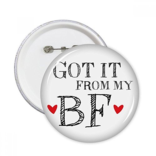 Petite amie de Saint-Valentin cadeau broches pour elle