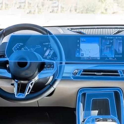 Film protection transparent TPU haut de gamme pour console BMW X2 U10