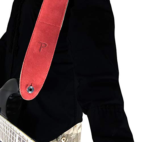 Perri’s Leathers Ltd Sangle de guitare réglable en daim pour guitare acoustique/basse/électrique Fabriquée au Canada - Les Beatles, Paul McCartney, John Lennon, RIngo Starr, George Harrison Perri's Leathers Ltd Sangle de guitare réglable en daim pour guitare acoustique/basse/électrique Fabriquée au Canada – Image 6
