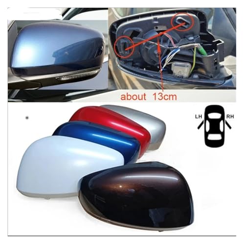 Capuchon de rétroviseur pour Kadjar remplacer coque protection rayée bleu L