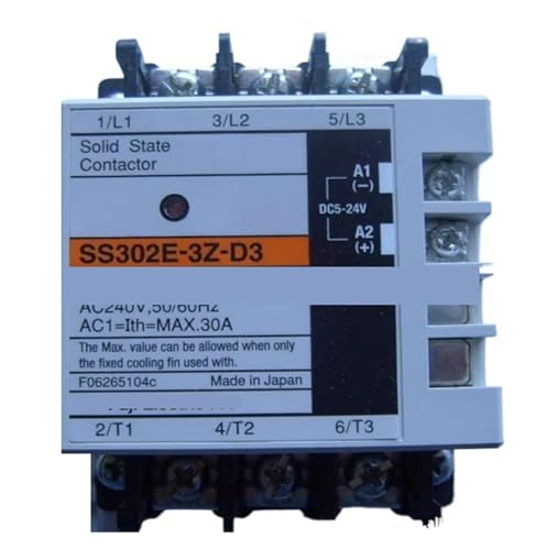 Contacteur statique SS302E-3Z-D3/F relais triphasé rail DIN armoire