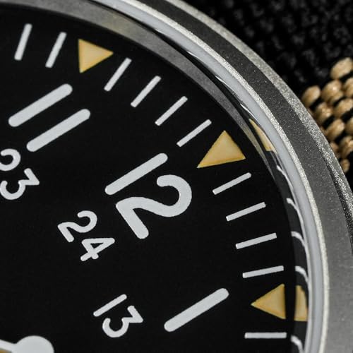 Image of TACTICAL FROG Militado ML07 36mm Field Watch, Japan VH31 Sweep Seconds or 2035 Movt, Men's Military Watch 10 ATM Waterproof Analog Watches for Men and Women Unisex Wristwatch