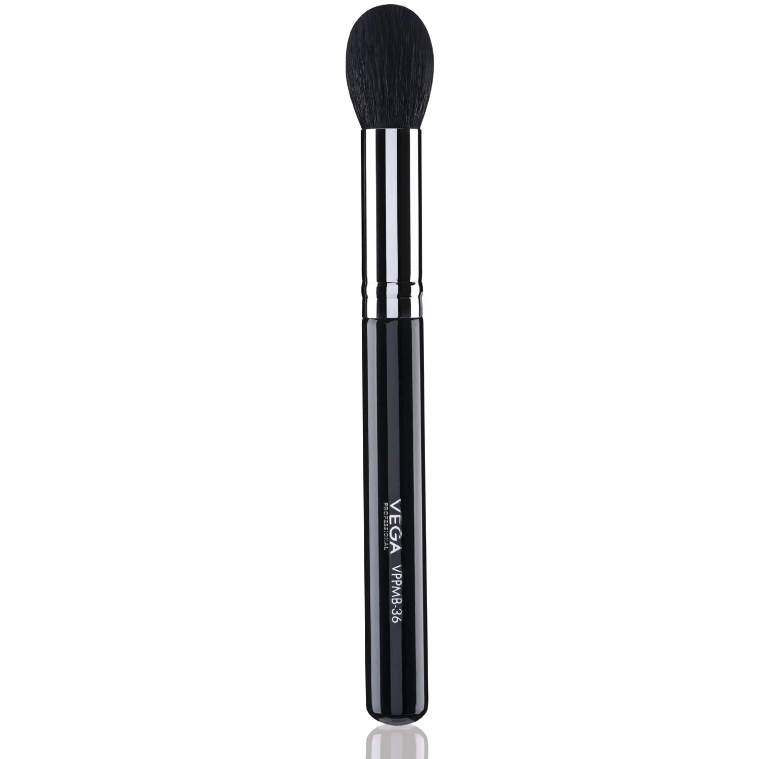 VEGA PROFESSIONAL Focused Blush Brush, Soft Bristles, Copper Furrele, Wooden Handle, (VPPMB-36)-image-13