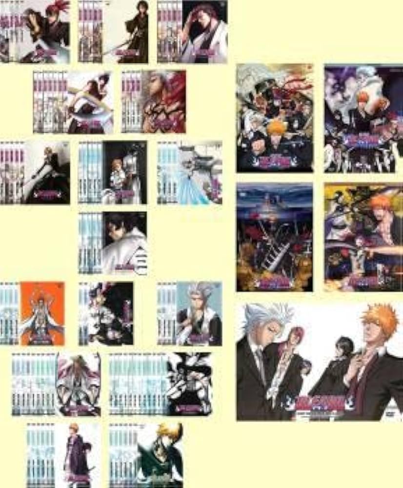 BLEACH ブリーチ TV版全88巻+劇場版5作 レンタルDVD アニメ 全巻 Amazon.co.jp: BLEACH ブリーチ 全93枚 TV版 全88巻 + 劇場版 全4巻 +