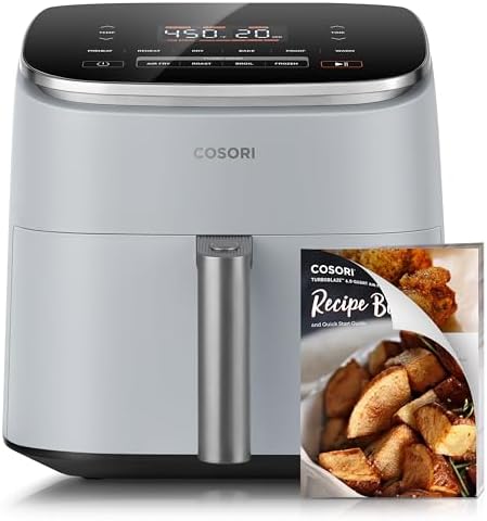 COSORI Air Fryer 9-in-1, Compact but Large 6 Qt, 5 Fast Fan Speed...