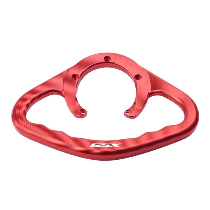 Poignée de passager Suzuki GSX1400 rouge pour bouchon de réservoir moto