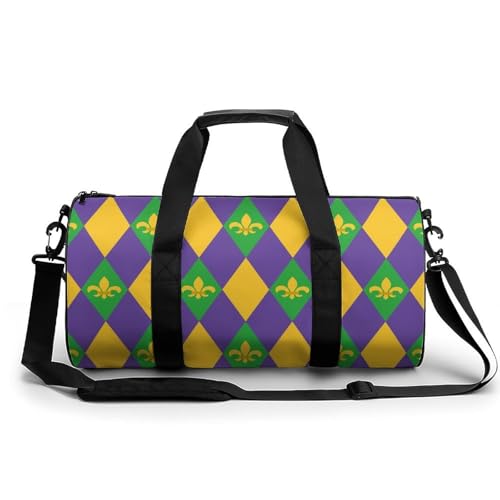 Sac de gym losange coloré résistant pour simplifier vos trajets