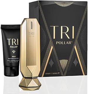 TriPollar Stop Vx Gold Edition with Gel - High Radio Frequency Skin Facial Machine and Neck - Professional Home RF Anti-Aging Device - | Wrinkle Removal - FDA Cleared