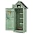 GAOMON Outdoor Wooden Storage Shed, Garden Wood Tool Cabinet, Solid Sheds & Outdoor Storage Clearance, Waterproof Sheds with Shelf and Locking Latch for Backyard, Hallway, Patio (Green)