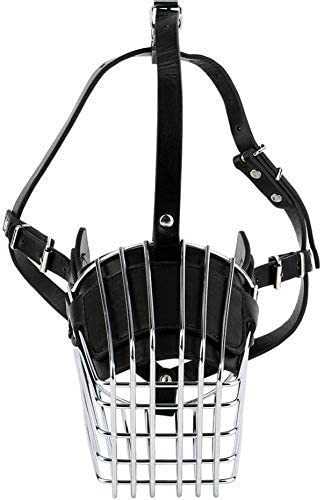 D&C Paws Adjustable Strap Leather Muzzle with Breathable & drinkable Holes Cum Mouth Cover Cum Pet Safety Collar for Dog, Puppy (Black Small) (B09MNFXSLW) Amazon Price History, Amazon Price Tracker