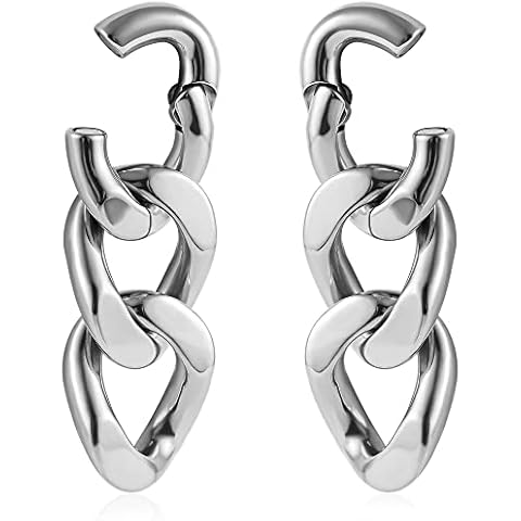 Maxbott 1 Pair Chain Link Ear Hangers Cover
