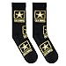 Crazy Socks US Army Fun Print Novelty Crew Socks for Men