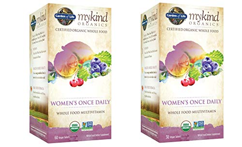 Garden of Life Multivitamin for Women - mykind Organic Women's Once Daily Whole