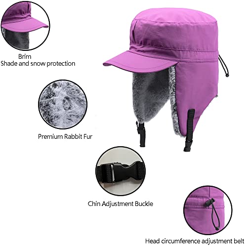 Winter Cadet Military Aviator Army Hat Lady Baseball Cap Men Women Hunting Trapper Hat Ear Flaps #TOP4