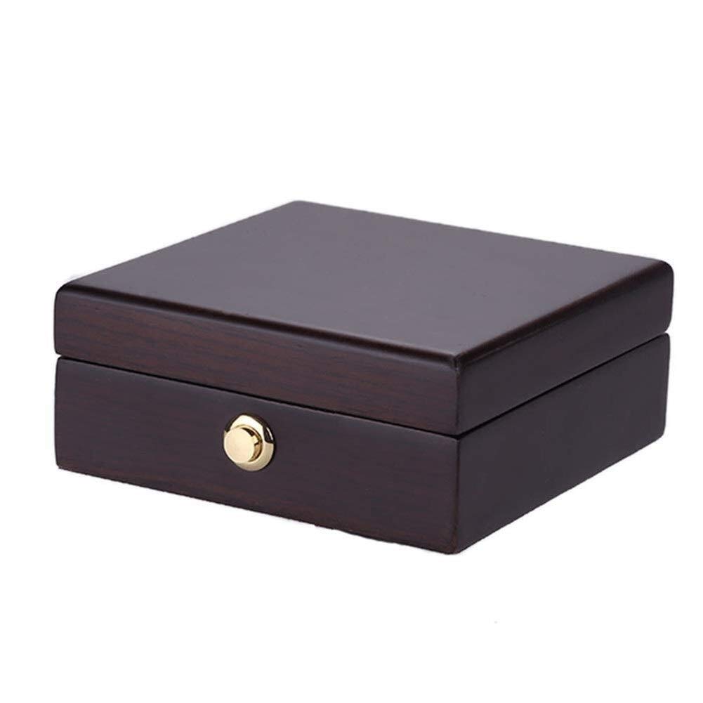 Sddpulse Women's White Wooden Jewelry Boxes, Travel Jewellery Chest, Jewellery Organiser With Velvet Lining, For Rings Earrings Bracelets Jewelry Box For