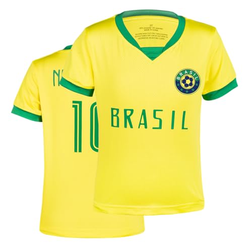 Image of Cnins Kids Soccer Jersey Kit for Boys & Girls- Breathable & Quick-Dry - Youth Soccer Football Training Gifts (2T-14Y)