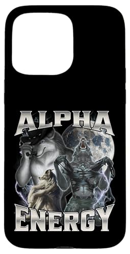 Alpha Energy Wolf スマホケース iPhone 15 Pro Max 用