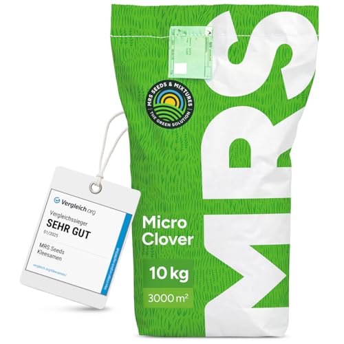 Mikroklee Rasenklee - 10 kg für 1.500 m² - Verdrängt