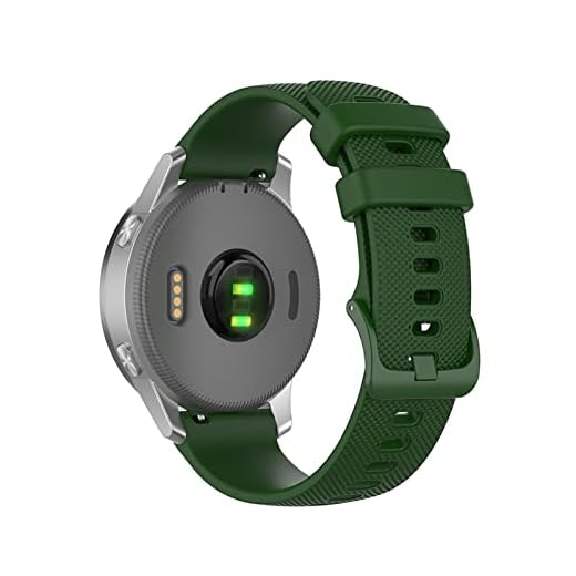 BANDKIT Pulseira de relógio inteligente de silicone para Xiaomi GTS/2e/GTS2 Mini/GTR 42mm pulseira de relógio esportivo (cor: verde exército, tamanho: para Amazfit GTR 42mm)