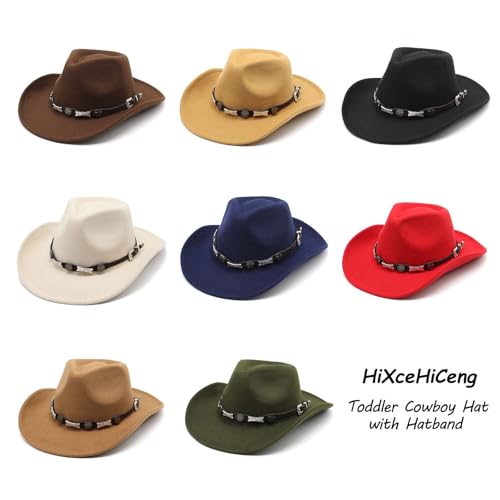 Toddler Boys Cowboy Hat, Kids Cowboy Hat 3-8T Western Hat, Toddler Girls Cowgirl Hat3