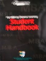 The MBA by Distance Learning: Student Handbook 0273612344 Book Cover