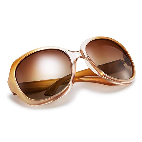 FEISEDY Fashion Oversized Polarized Women Sunglasses TAC Lenses B24342