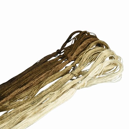 Image of Mulberry Silk Floss Embroidery Thread Floss-Cross Stitch Threads China Silk Woven Jewelry Threads DIY Sewing Kits (12)