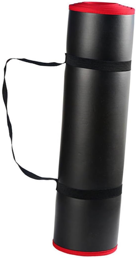 Non-slip Thick Nbr Exercise Mat with Carrying Strap High-density Sweatproof Fitness Mat for Yoga Pilates Aerobics and Stretching Portable Workout Floor Cushion