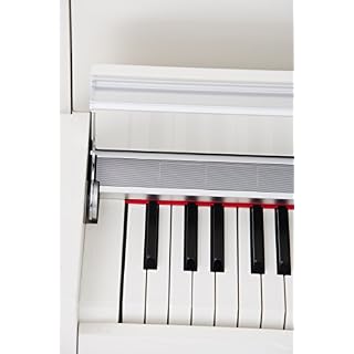 Kurzweil CUP2 PW Piano numérique meuble Blanc perlé - Les Beatles, Paul McCartney, John Lennon, RIngo Starr, George Harrison Kurzweil CUP2 PW Piano numérique meuble Blanc perlé – Image 5