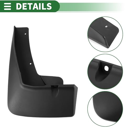 Image of Motoforti Mud Flaps Splash Guards Mud Guards for Ford EDGE l 2023 W /Mount Accessories
